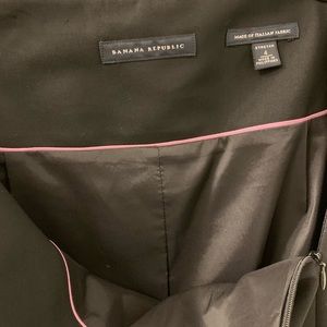 Banana republic Black pencil skirt